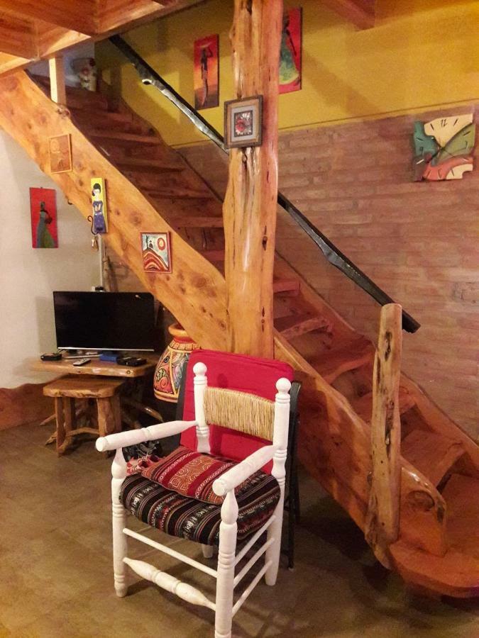 Cabanas Vientos Del Sur Villa Yacanto Bagian luar foto
